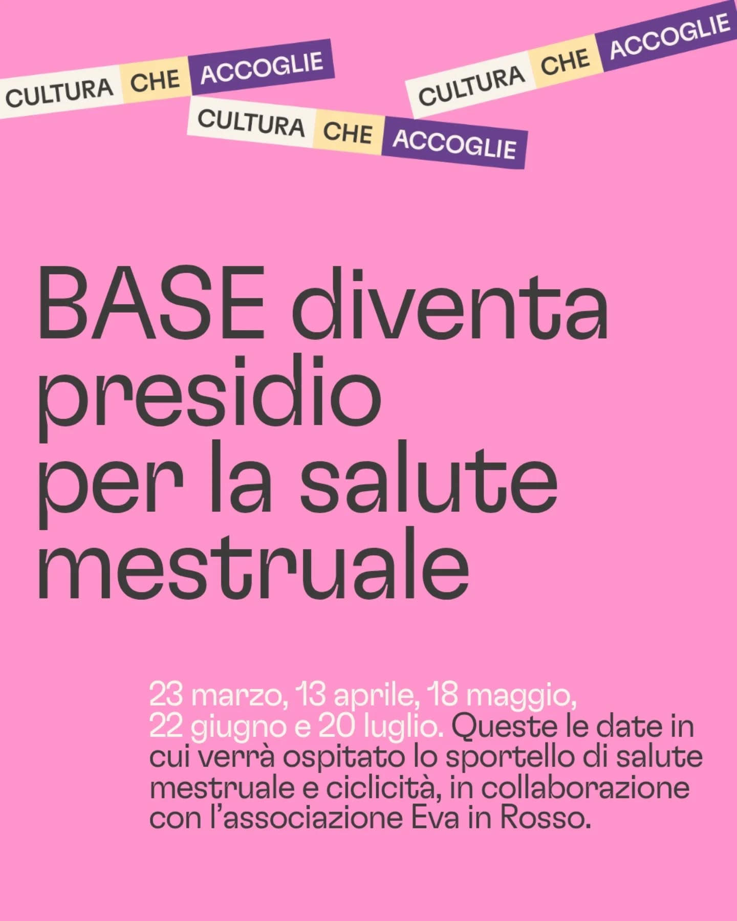 Sala Bianca nelle musicROOMS, BASE