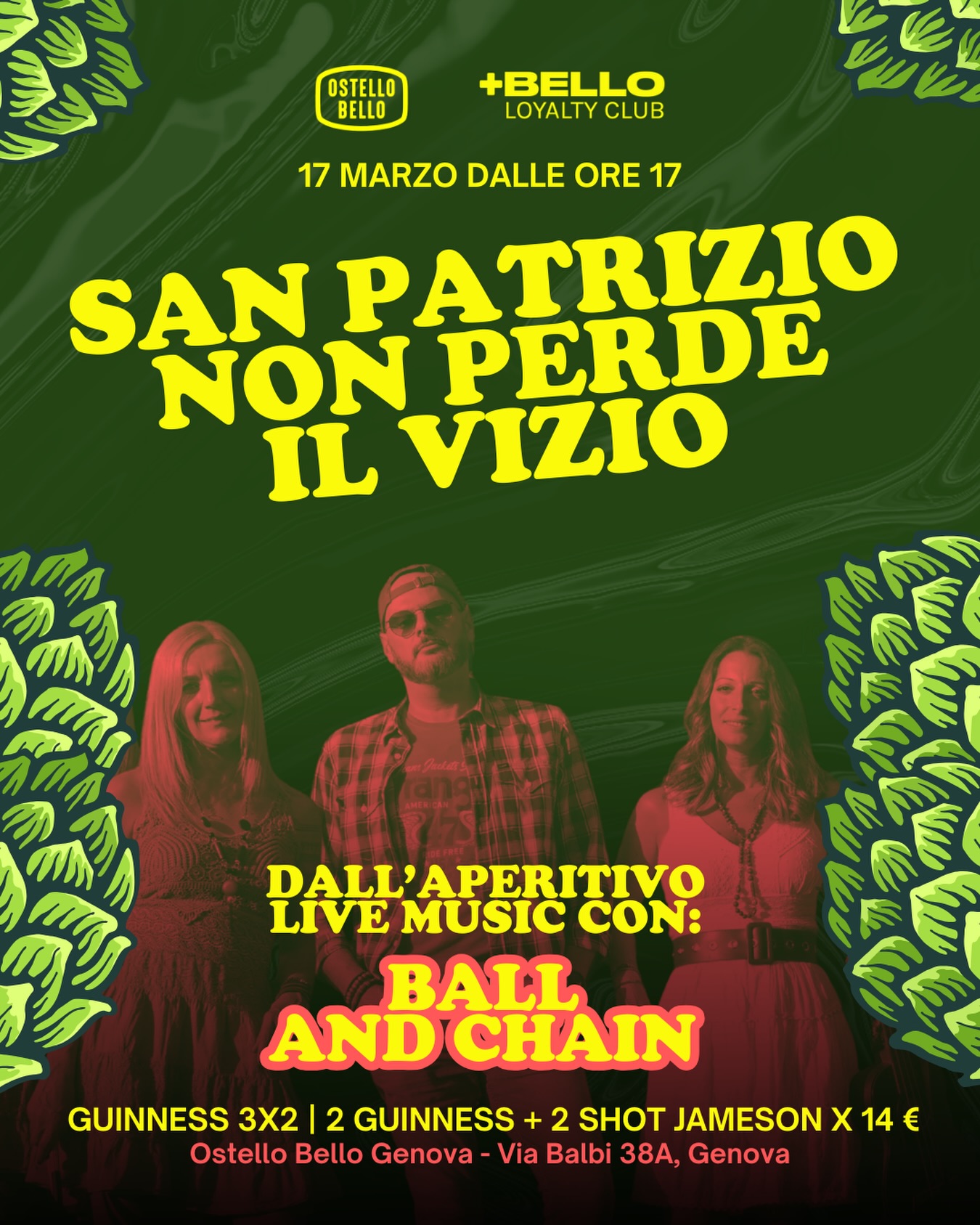 Sala Balena, Ostello Bello