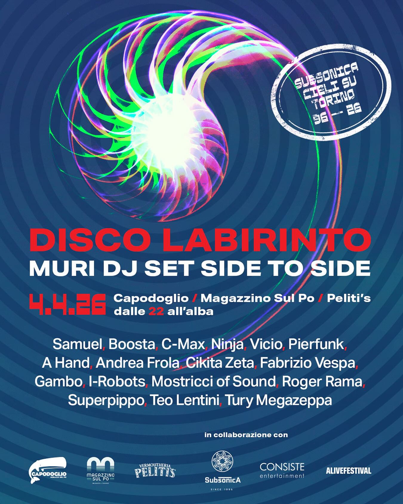 Murazzi (Vermoutheria, Magazzino sul Po, Capodoglio)