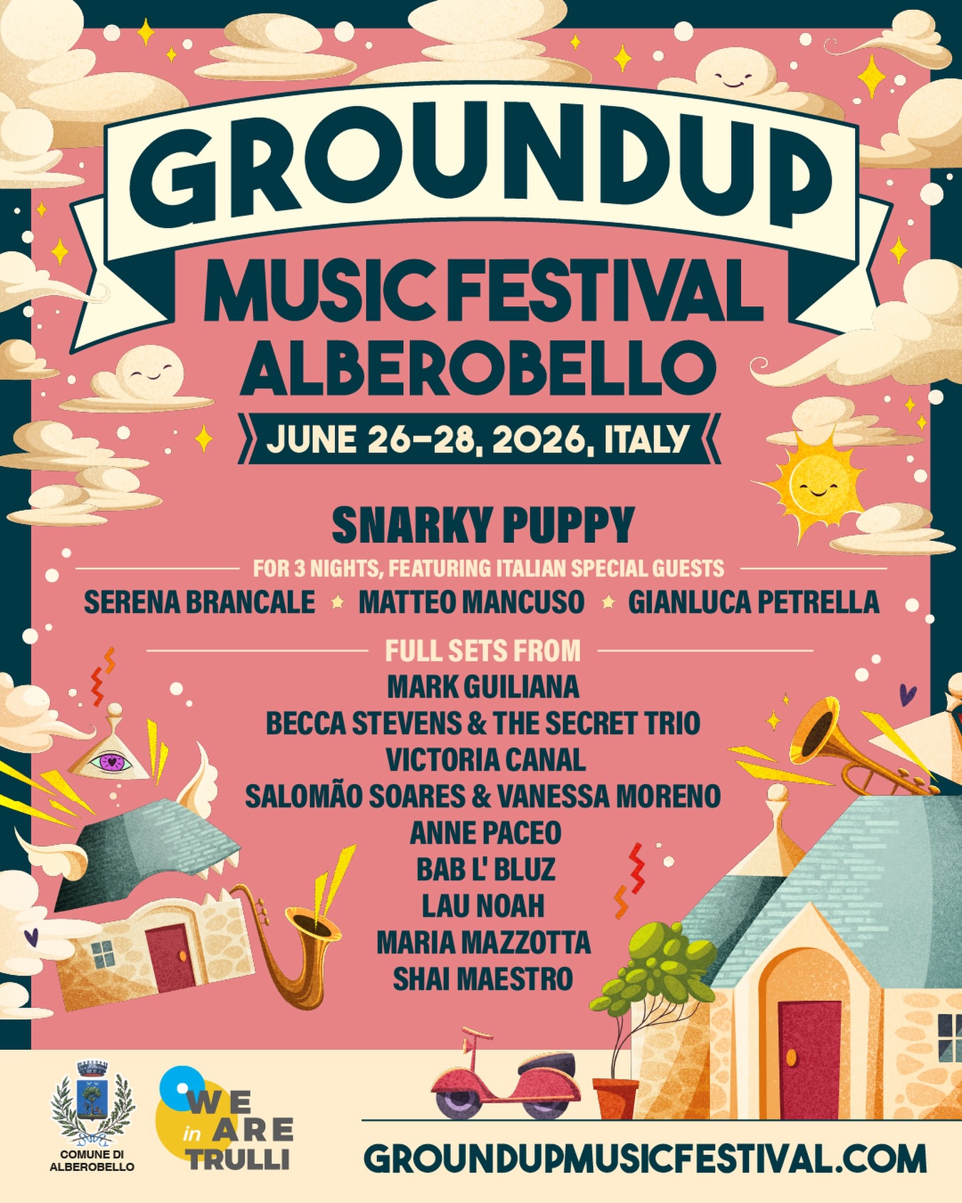 Villa Main Stage e Trullo Sovrano Stage