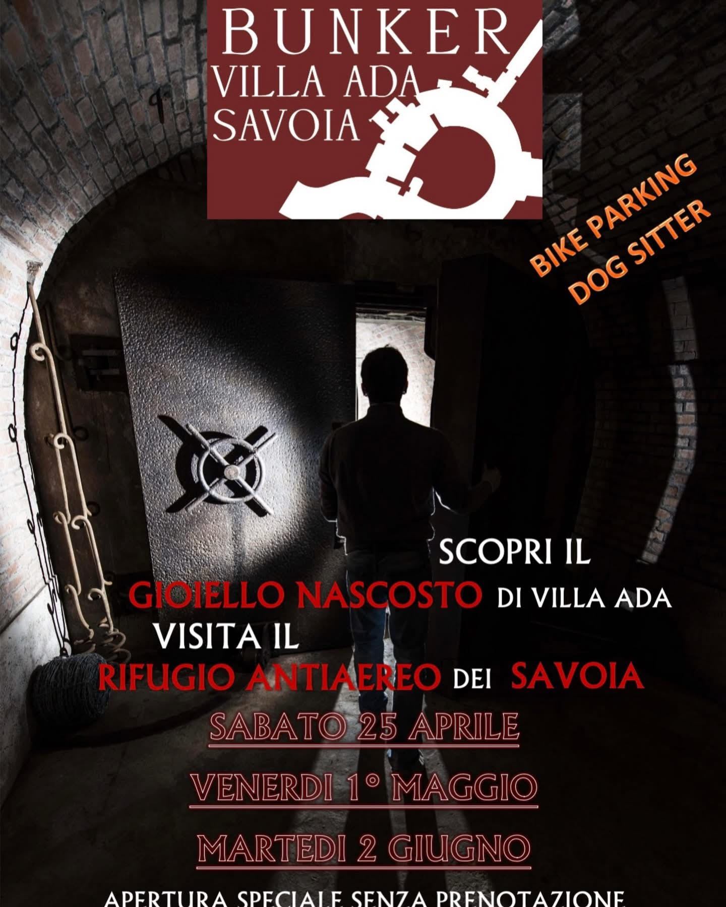 Bunker Villa Ada - Rifugio Antiaereo di Savoia