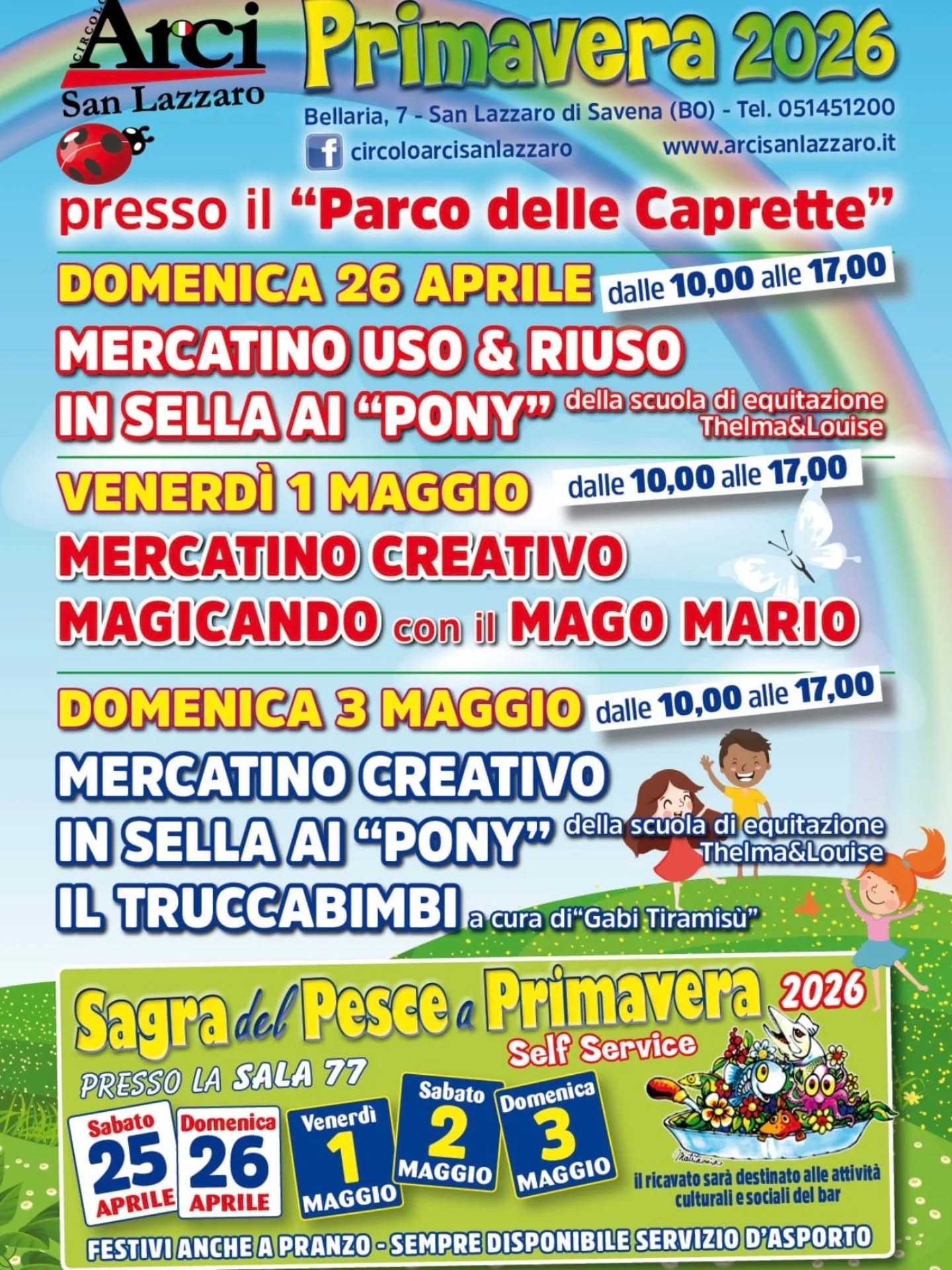 Parco delle Caprette - Circolo Arci San Lazzaro