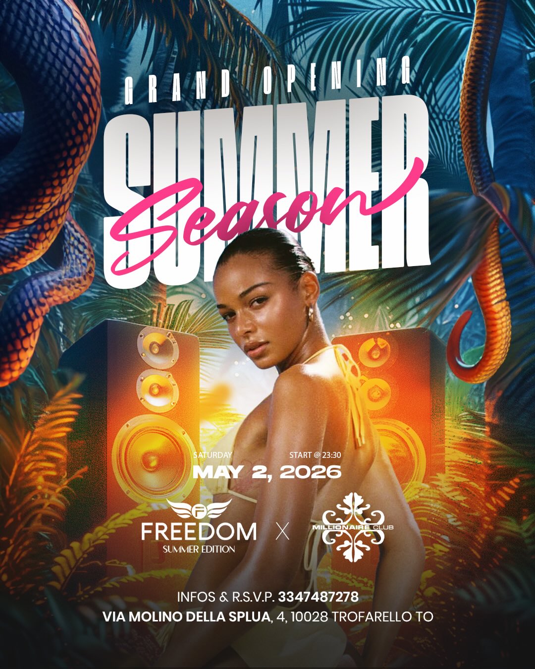 Freedom x Milionaire Club