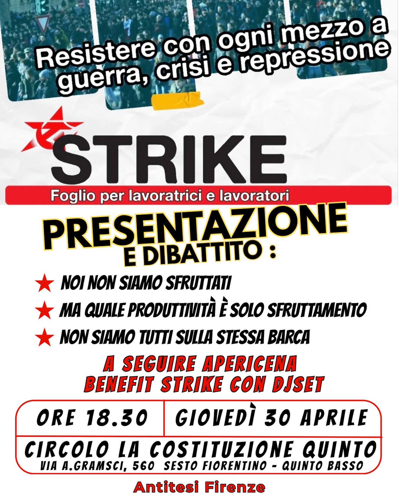 Circolo ARCI La Costituzione - Quinto Basso