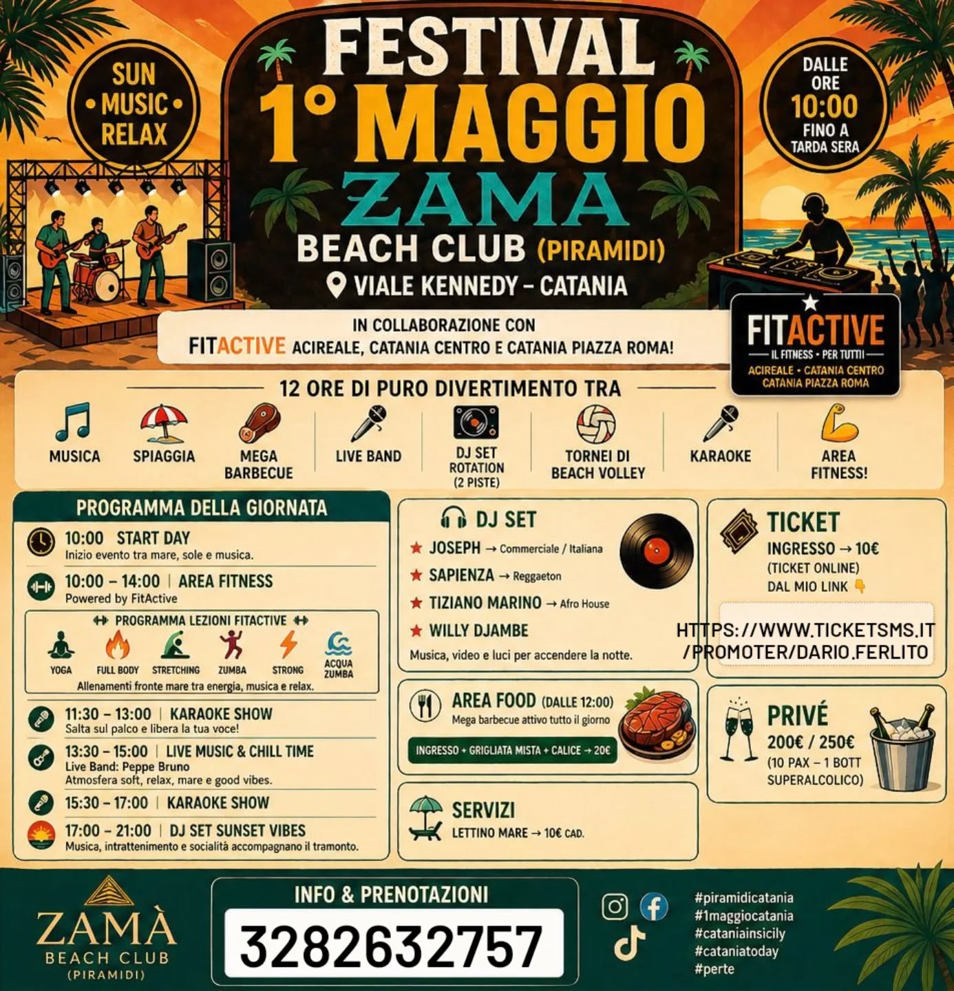 ZAMA Beach Club (Piramidi)