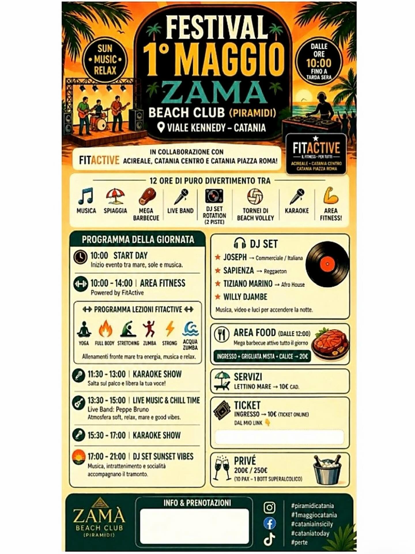 Zama Beach Club (Piramide)