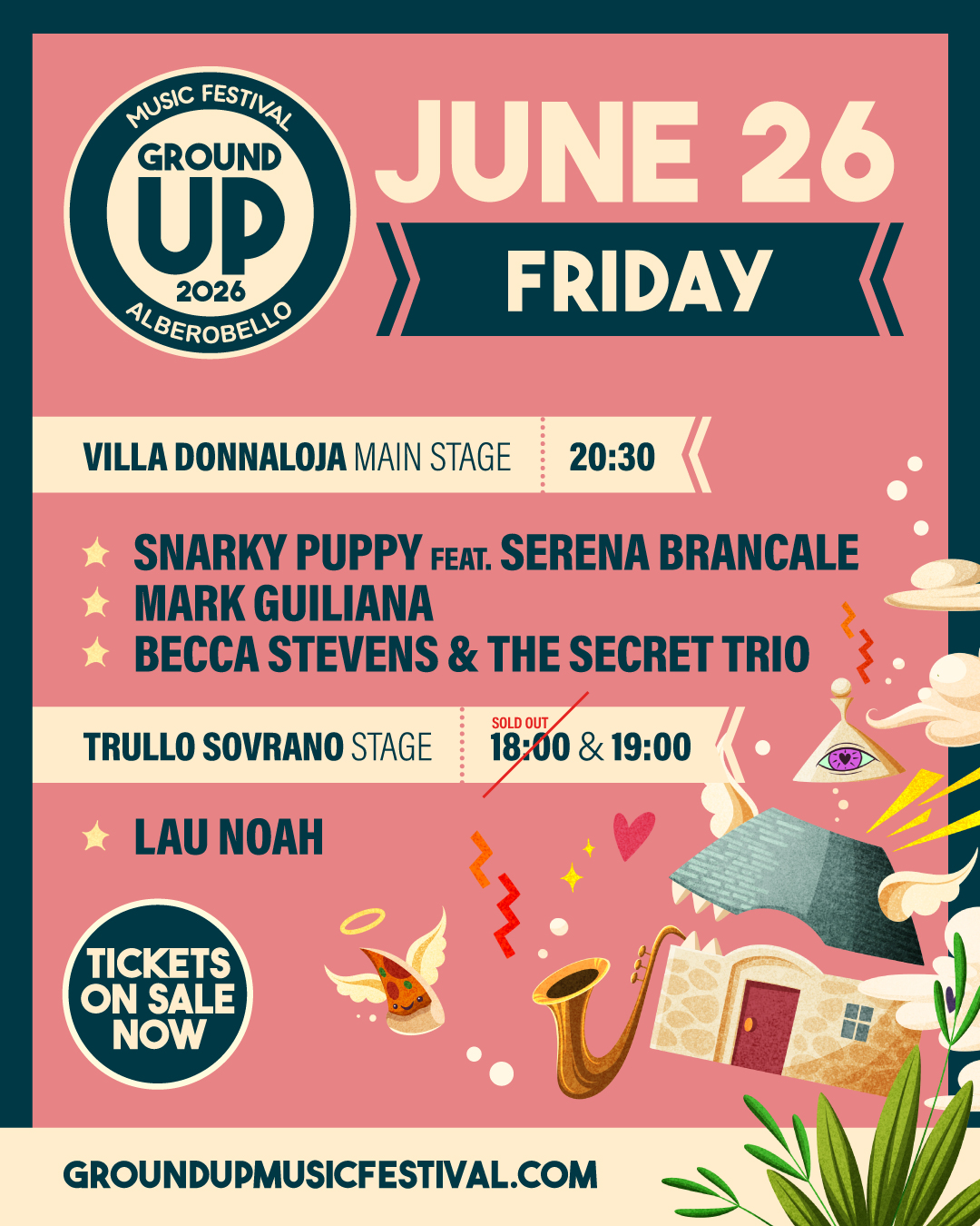Villa Donnaloia Main Stage