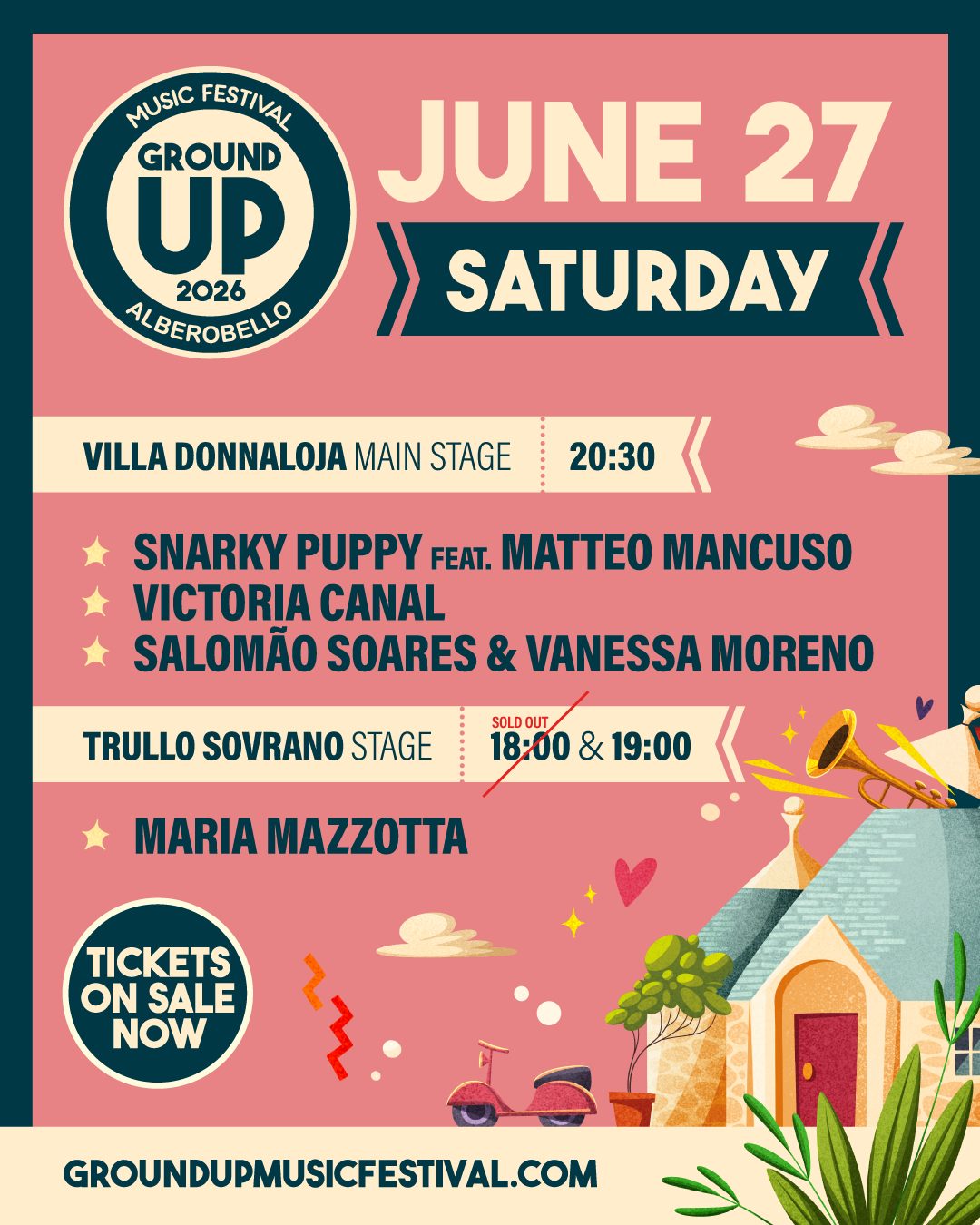 Villa Donnaloia Main Stage