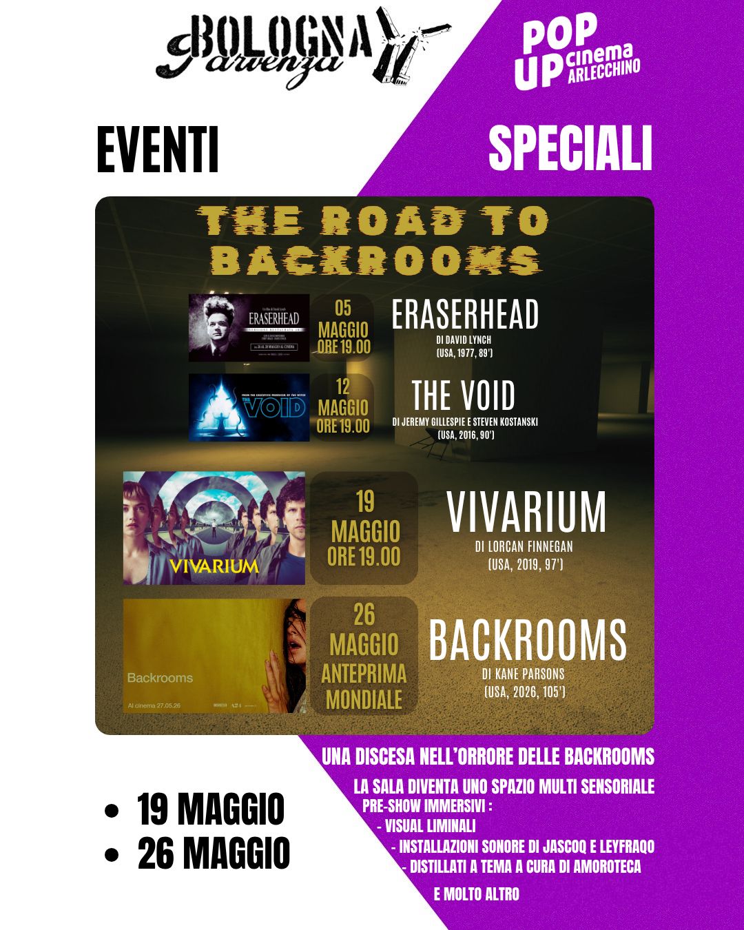 Pop Up Cinema Medica 4K