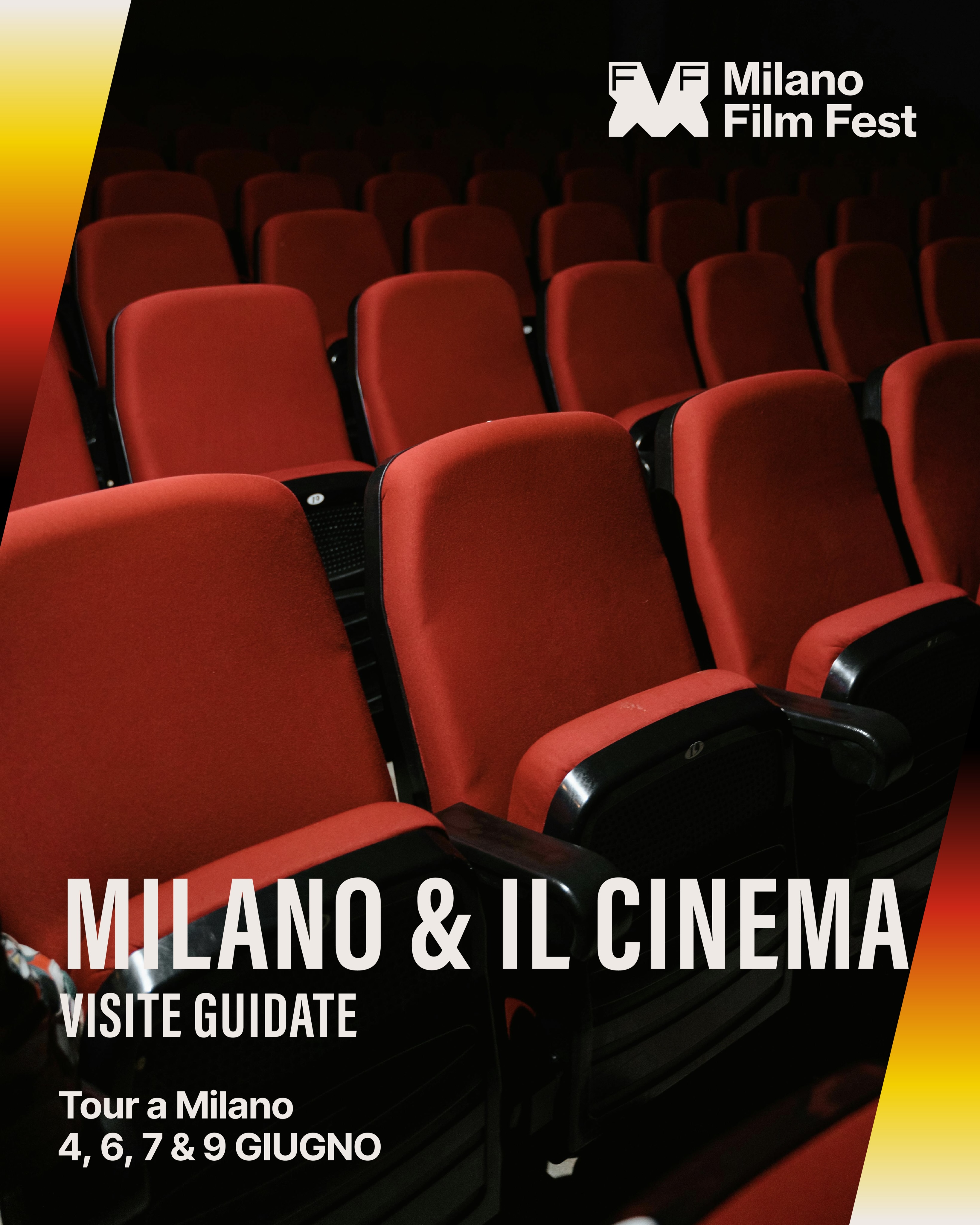 Partenza da Piazza Duomo, tappa finale Cinema Anteo