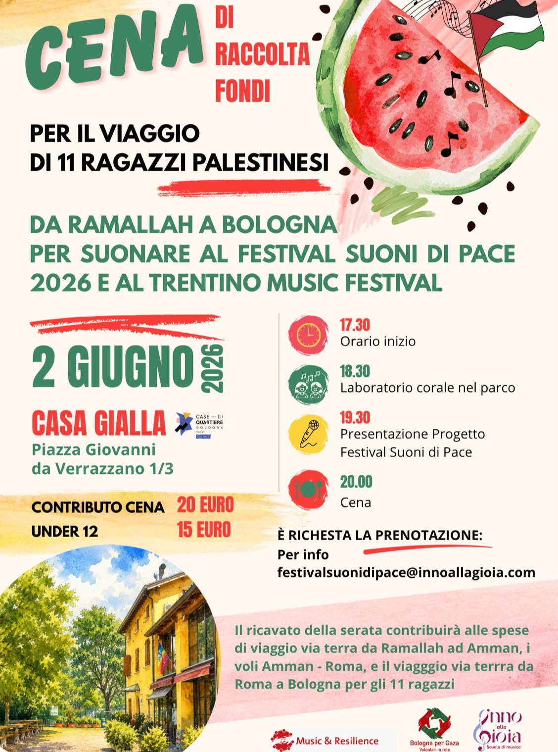 Casa Gialla del quartiere Navile