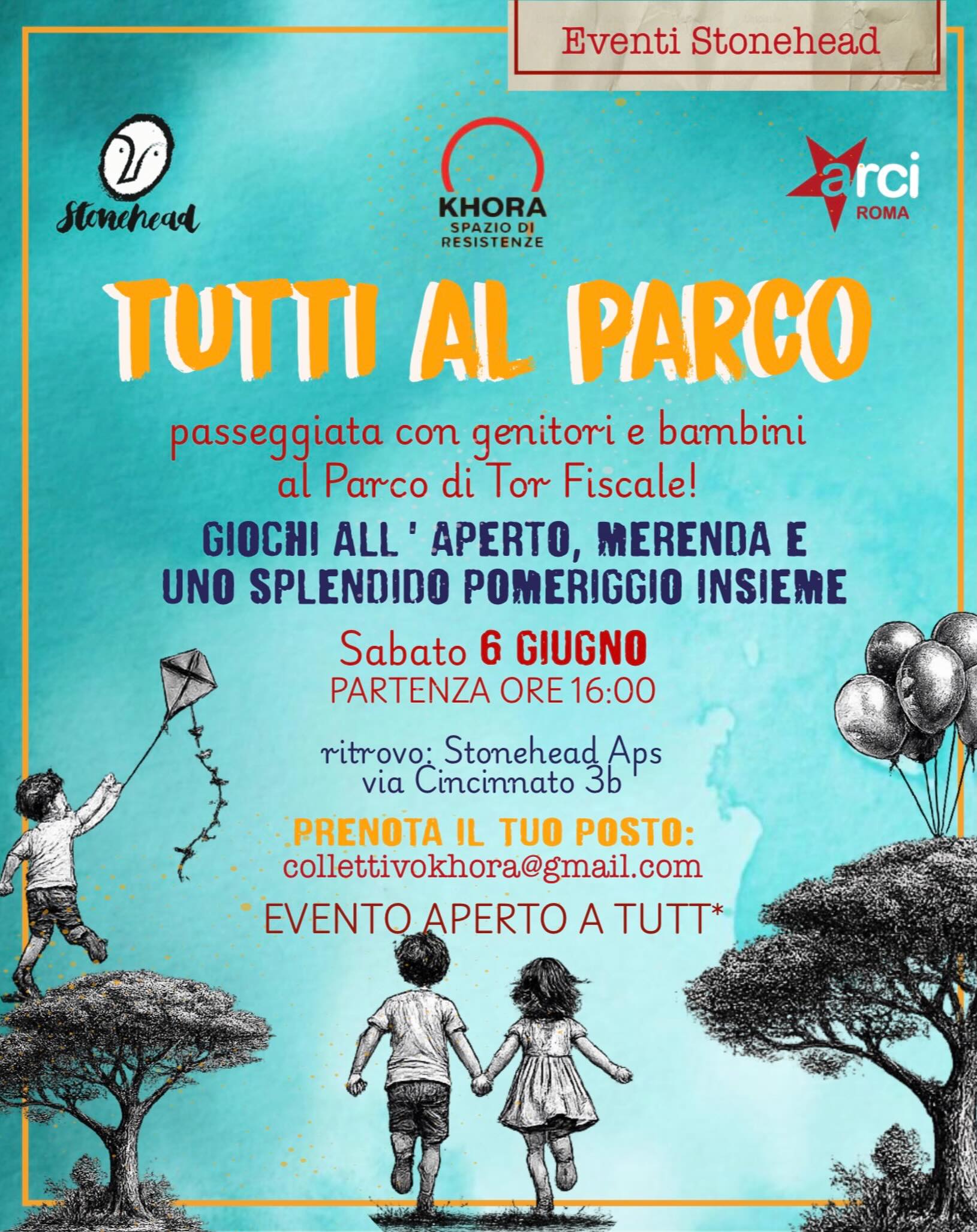 Stonehead Aps (ritrovo), Parco di Tor Fiscale (destinazione)