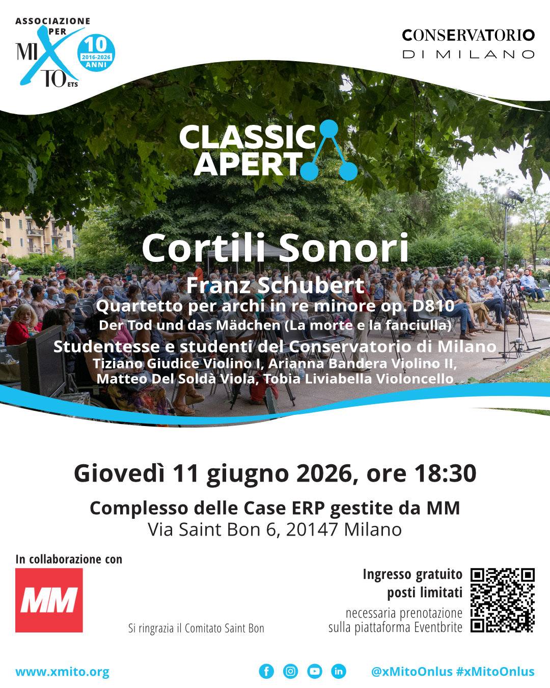 Cortile delle Case ERP gestite da MM