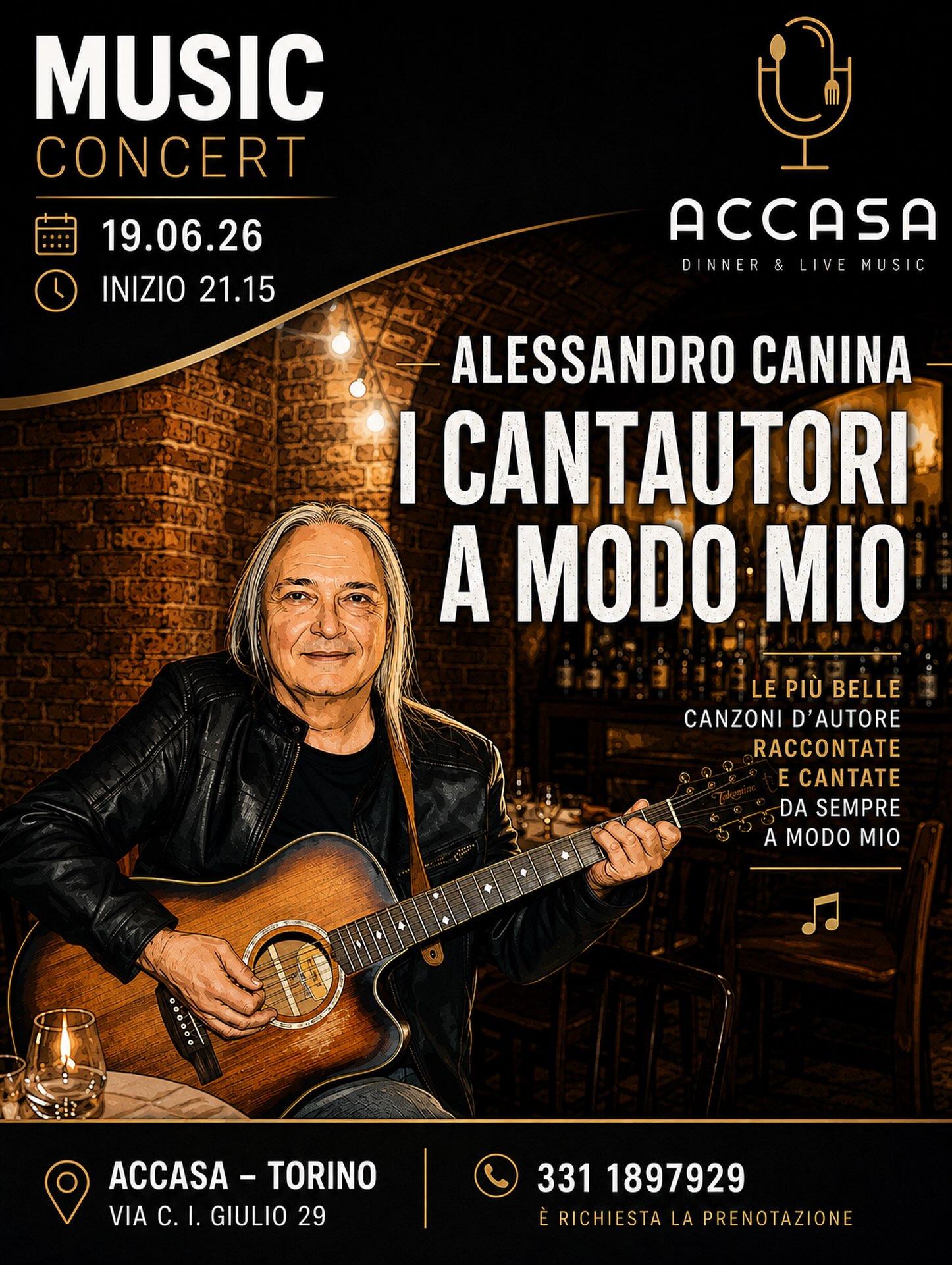 ACCASA – Dinner & Live Music