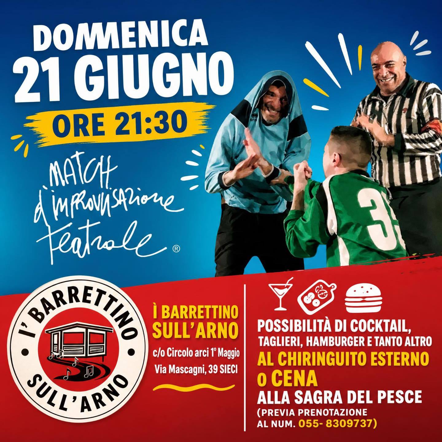 I Barrettino sull'Arno c/o Circolo Arci 1° Maggio