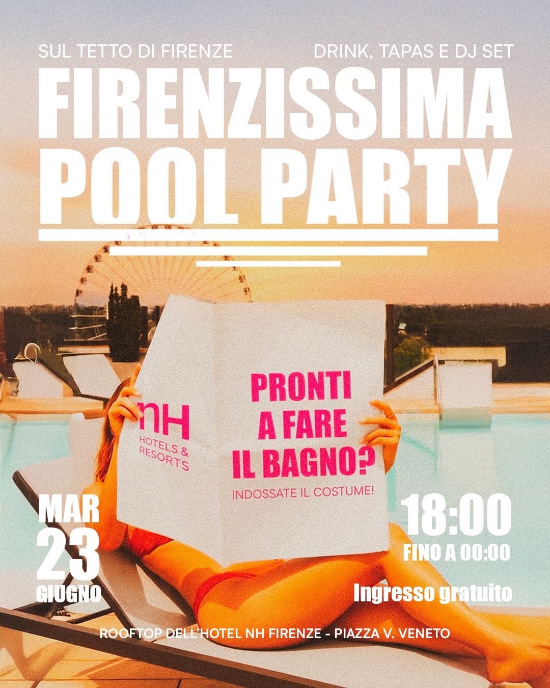 Rooftop dell'Hotel NH Firenze