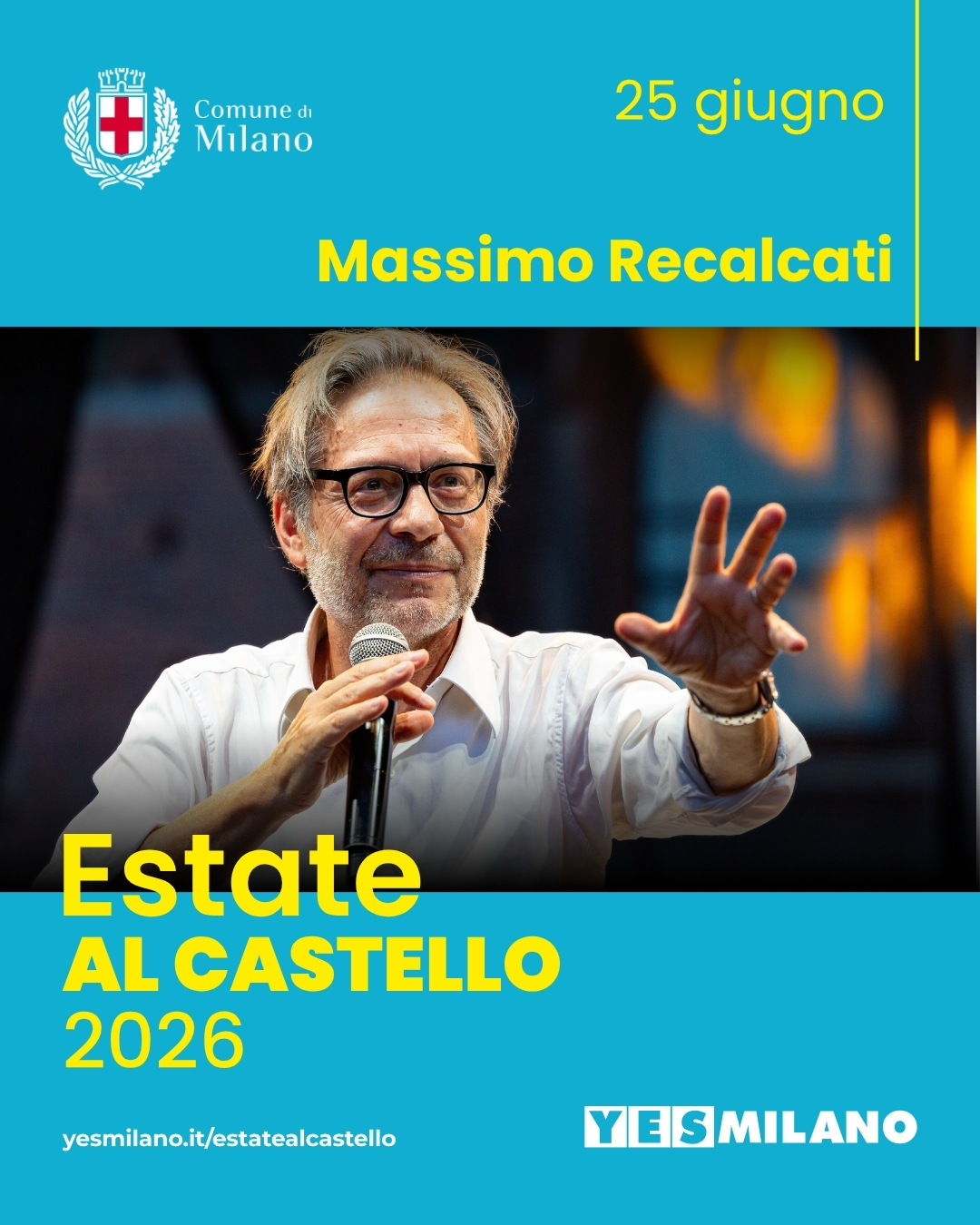 Castello Sforzesco (presumibilmente, dato il nome dell'evento 'Estate al Castello')