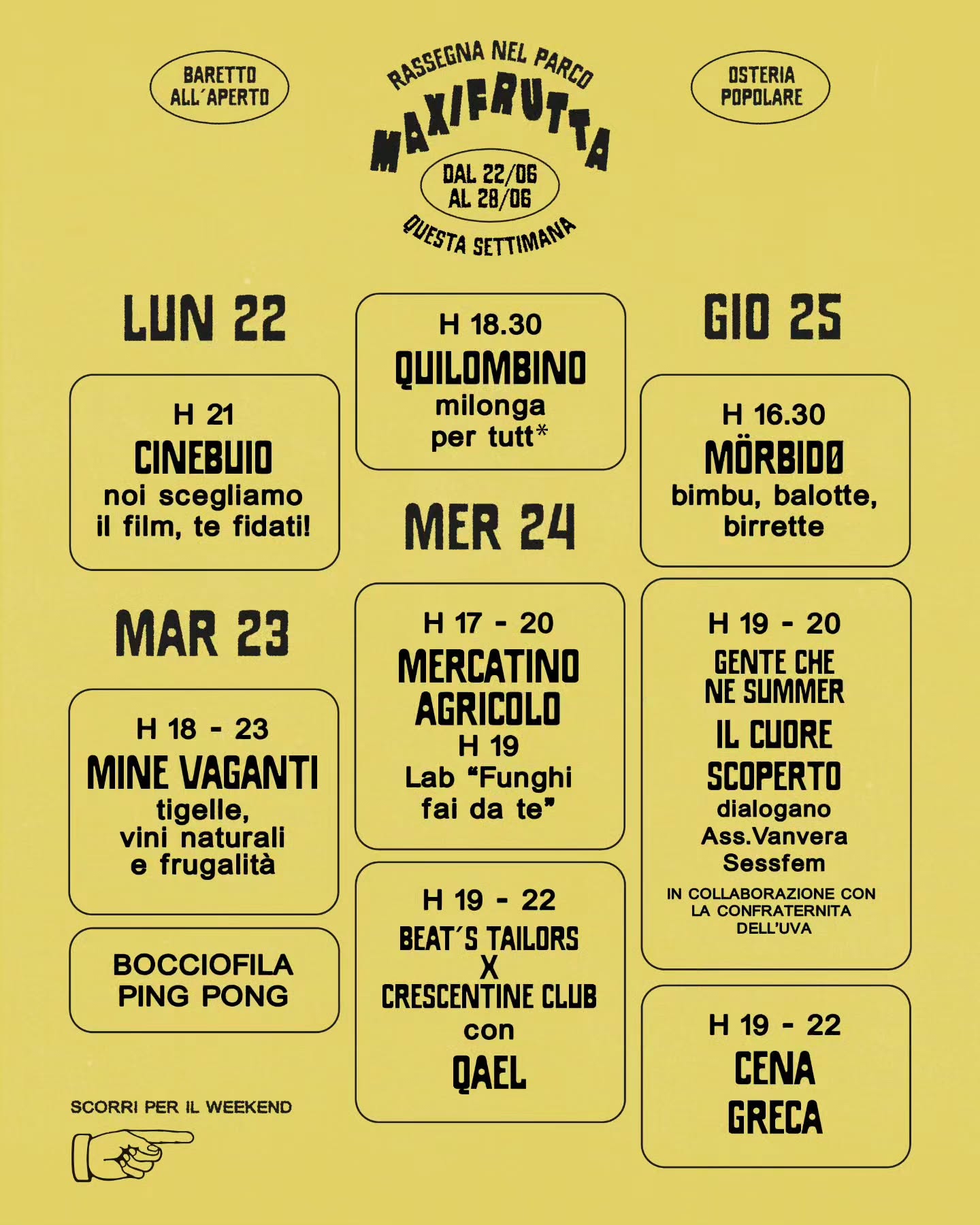 Rassegna MAXIFRUTTA