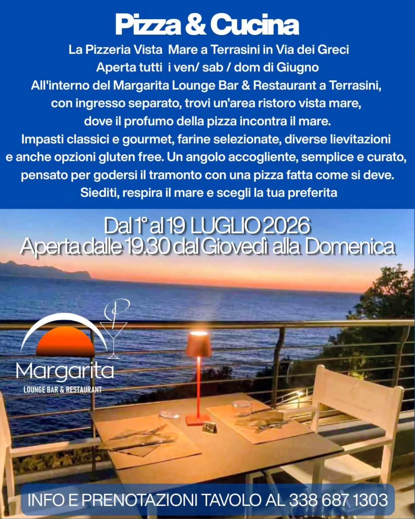 Pizza & Cucina (all'interno del Margarita Lounge Bar & Restaurant)