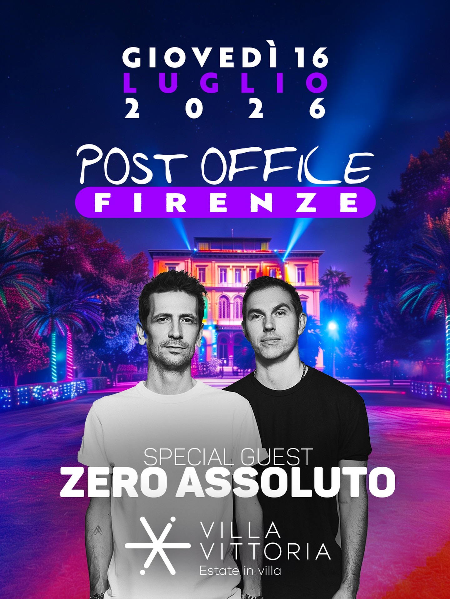 Post Office e Villa Vittoria