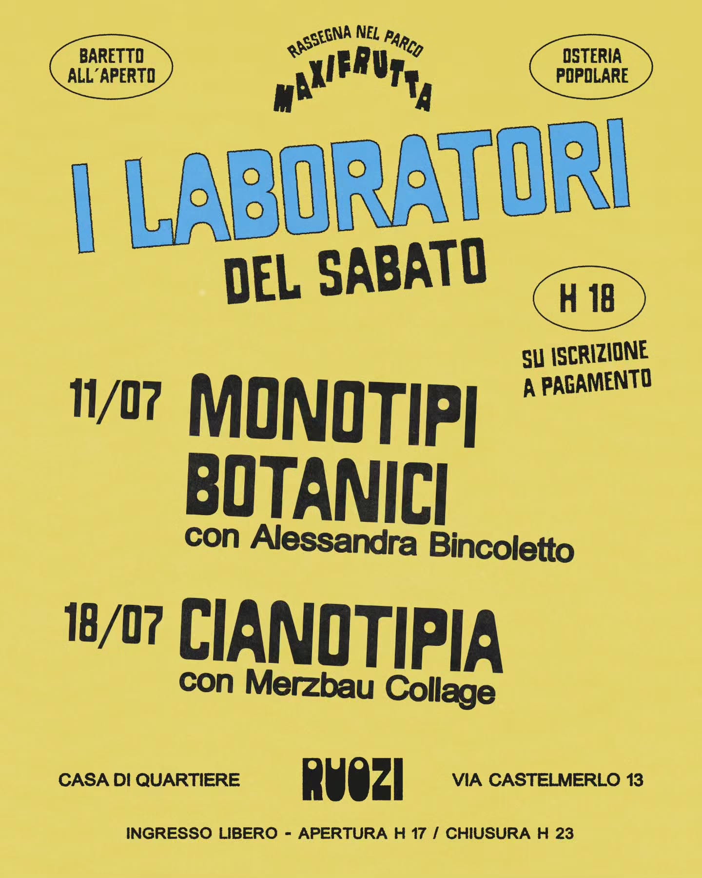Giardino della Maxifruttà (Ruozi)