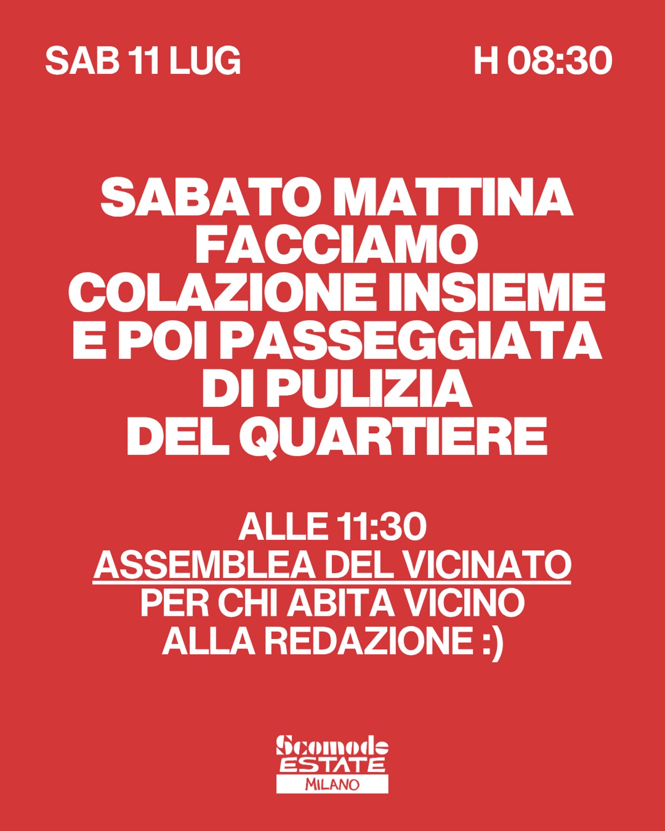 Quartiere (vicino alla Redazione)