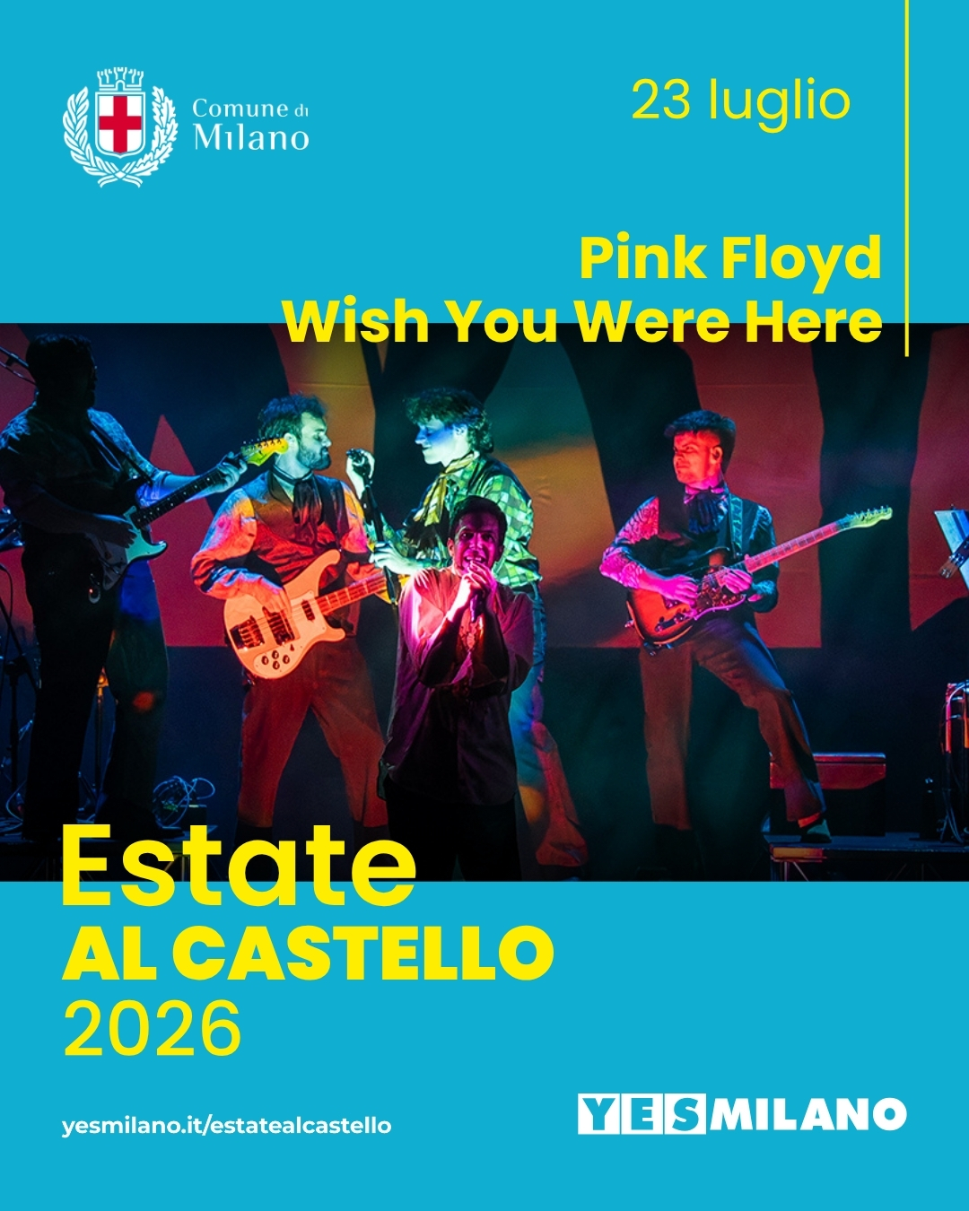Castello Sforzesco (presumibilmente, dato il nome dell'evento "Estate al Castello")