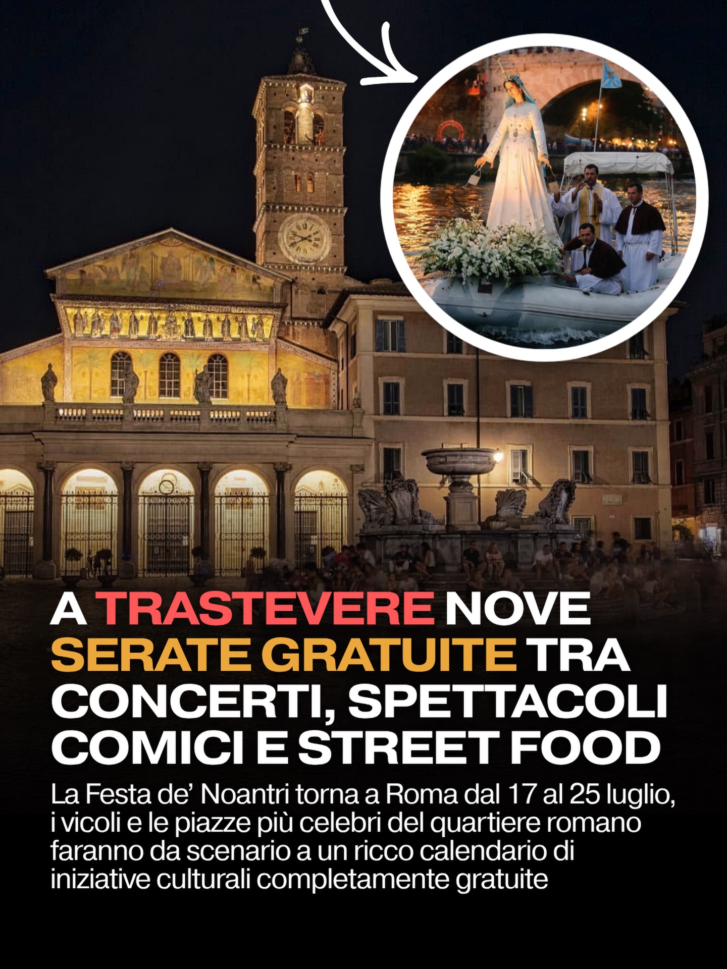 Trastevere, Tevere