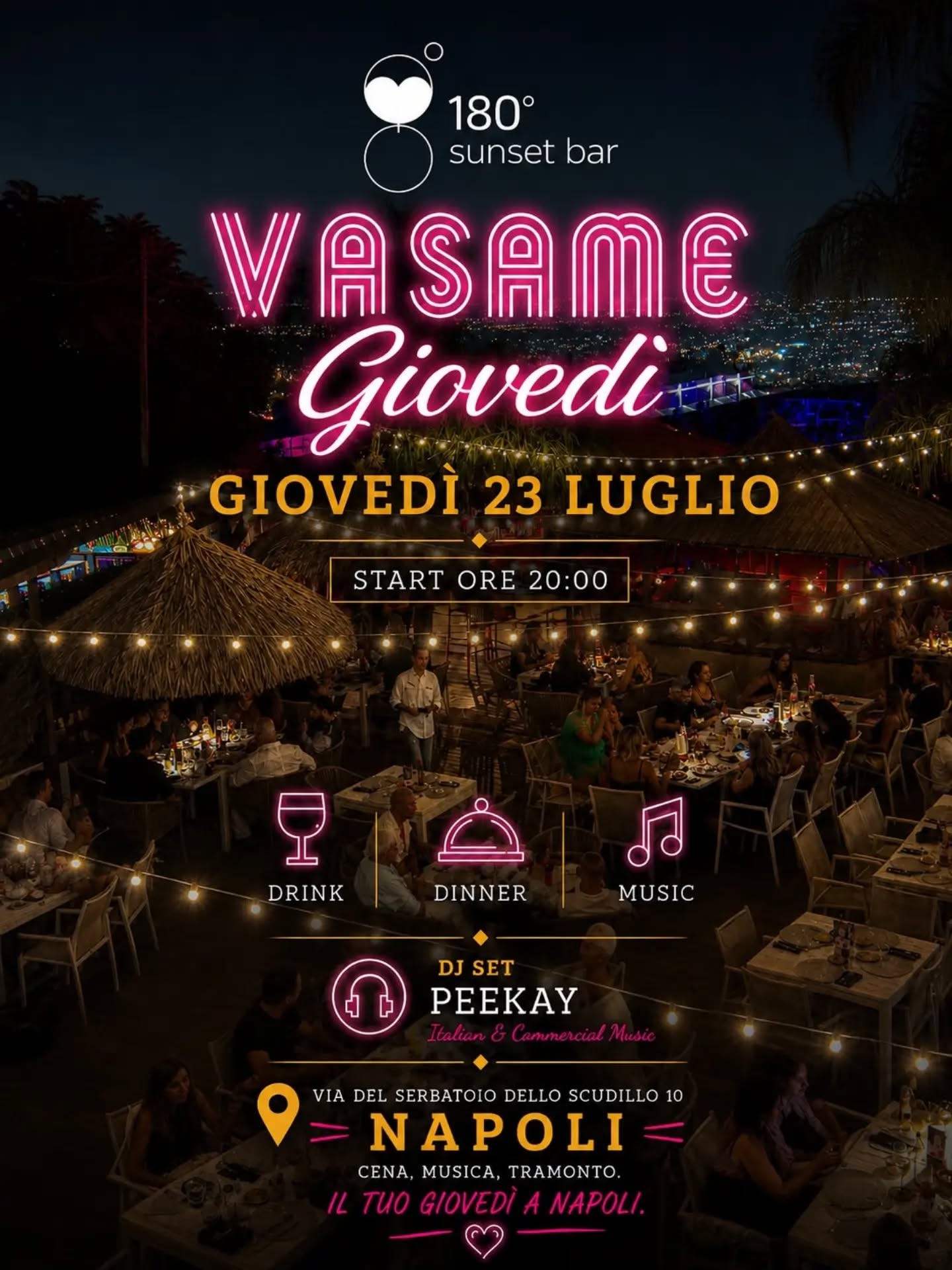 180 Sunset Bar Napoli
