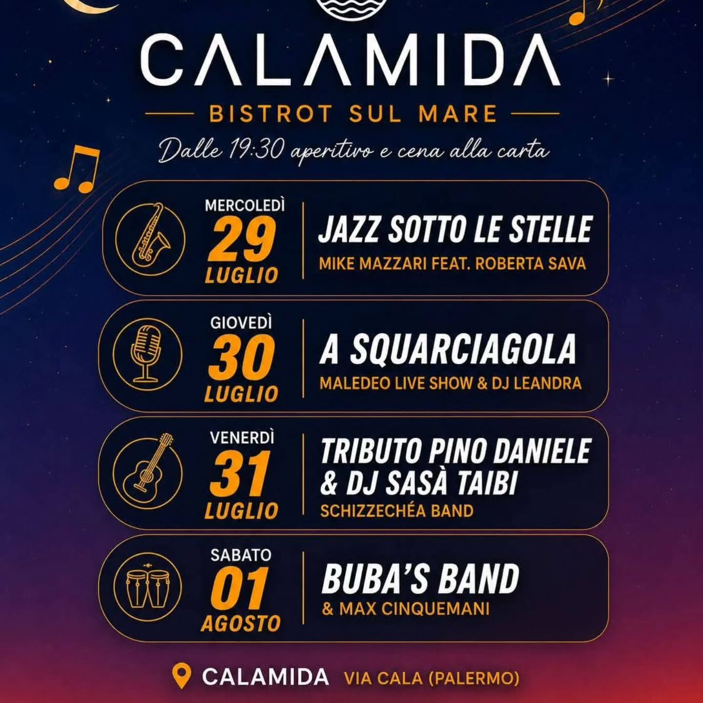 Calamida Bistrot sul Mare