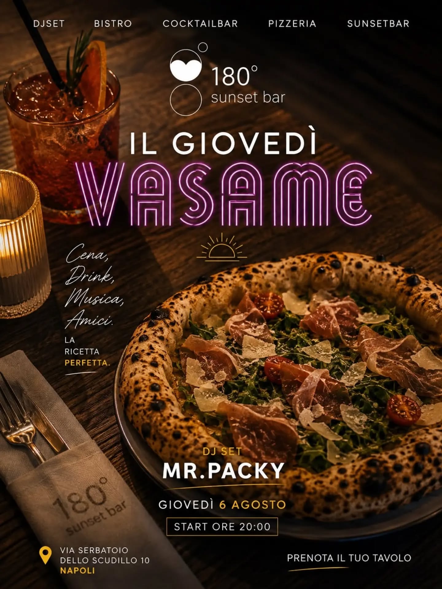 180 Sunset Bar Napoli