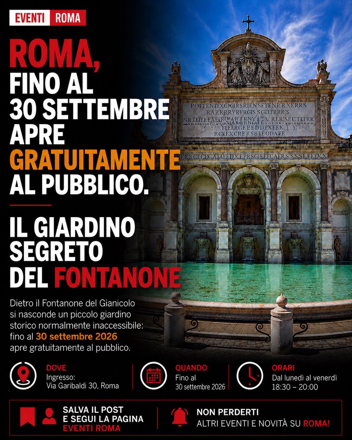 Giardino del Fontanone del Gianicolo