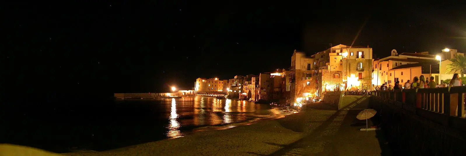 Notte a Cefalù